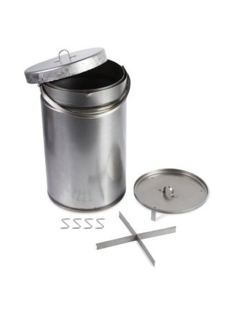 Коптильня для горячего копчения Чудо 18л, круглая