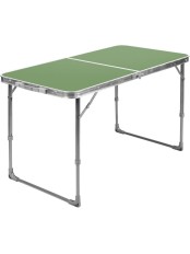 Стол туристический складной влагостойкий ССТ-3 столешница зелёная