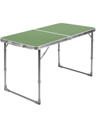 Стол туристический складной влагостойкий ССТ-3 столешница зелёная