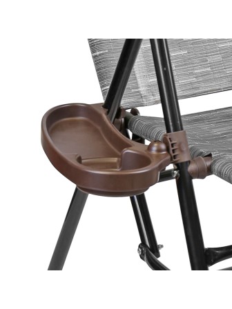 Кресло шезлонг складной Ника КШ3/4 цвет "Бамбук"