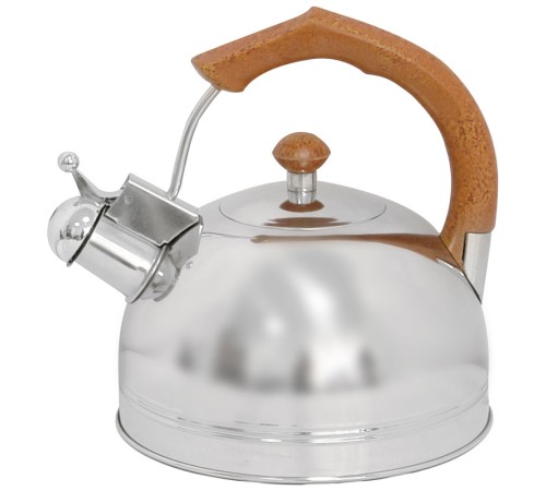 Чайник со свистком для плиты 3 л Mallony DJB-3293 нержавеющая сталь, капсульное дно