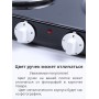 Электроплитка Мечта-111Т чёрная 1 конфорка 1.0 кВт