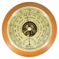 Барометр деревянный Утес БТК-СН-17 шлифованное золото с термометром (диам.175/130мм)
