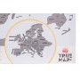 Большая скретч-карта мира True Map Plus Silver
