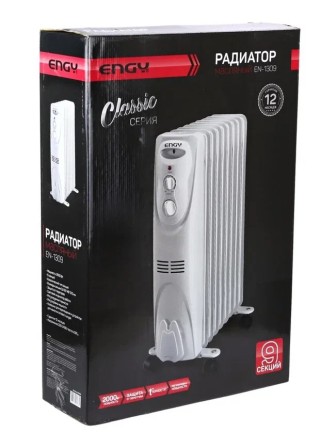 Масляный радиатор Engy EN-1309 (9 секций 2000 Вт)