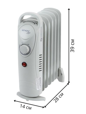 Масляный радиатор Engy EN-1707 mini (7 секций 700 Вт)