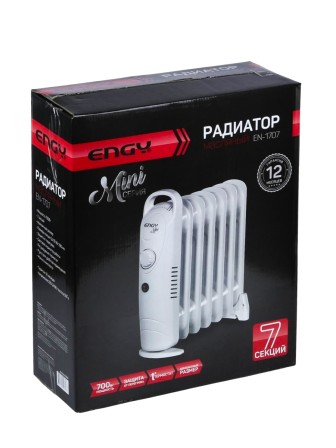 Масляный радиатор Engy EN-1707 mini (7 секций 700 Вт)