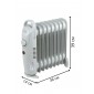 Масляный радиатор Engy EN-1709 Mini (9 секций 1000 Вт)