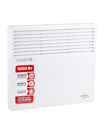 Обогреватель конвектор электрический ENGY EN-1000 Standard 1 кВт на колёсиках, термостат
