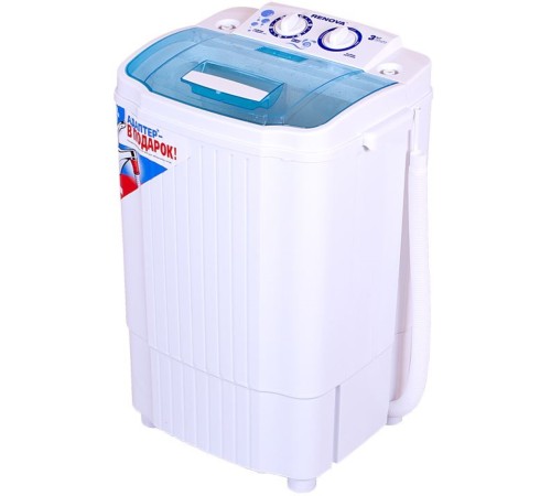 Стиральная машина RENOVA WS-30T/ЕТ загрузка 3 кг/таймер/2 режима
