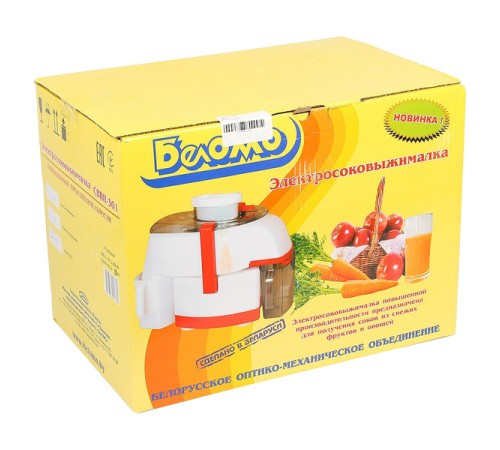 Соковыжималка Asaloda 1705-02 (СВПП-301) Беломо 250Вт без шинковки, 50кг/ч