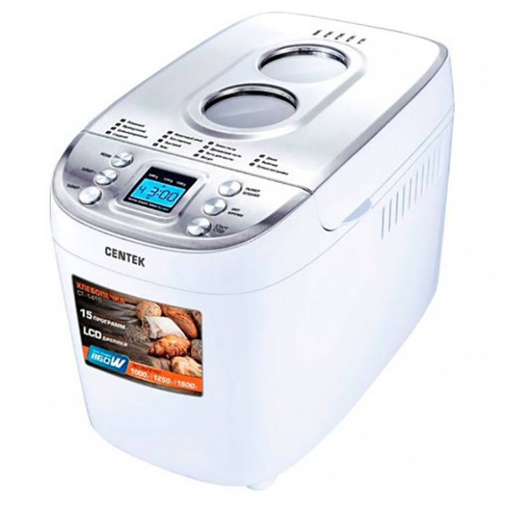 Хлебопечь Centek CT-1415, 15 программ