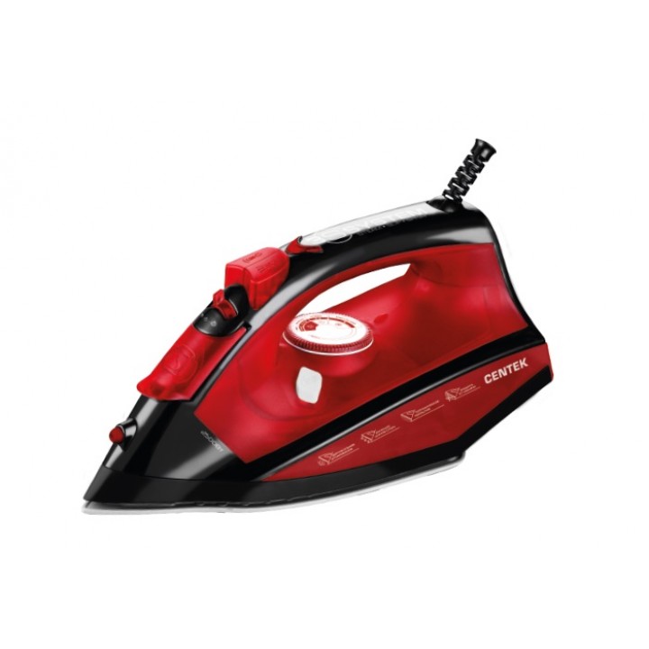 Утюг Centek CT-2355 Red 2500 Вт вертикальный пар