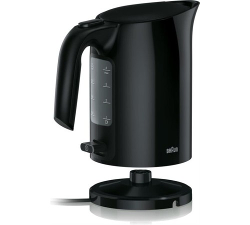 Чайник BRAUN WK3000 Black 1.0 л, 2.2 кВт, диск