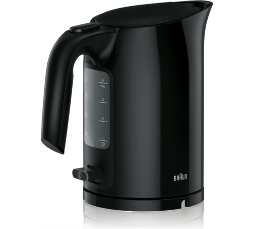 Чайник BRAUN WK3000 Black 1.0 л, 2.2 кВт, диск