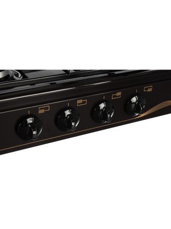 Плитка газовая GEFEST ПГ-900К17 4 конфорки, коричневая
