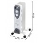 Масляный радиатор ENGY EN-2205 Modern 1000 Вт, 5 секций