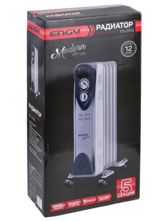 Масляный радиатор ENGY EN-2205 Modern 1000 Вт, 5 секций