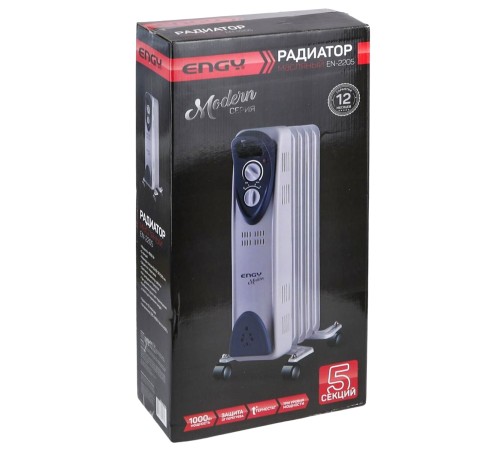 Масляный радиатор ENGY EN-2205 Modern 1000 Вт, 5 секций