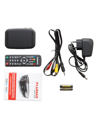 Цифровая ТВ приставка LUMAX DV1110HD, DVB-T2
