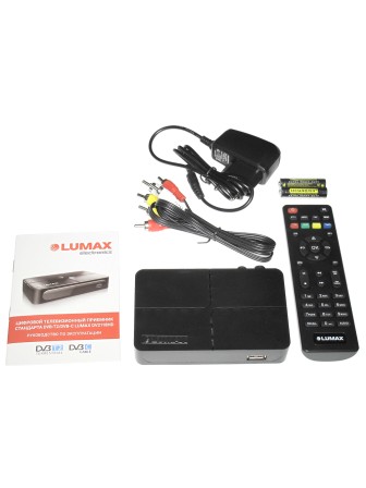 Цифровая ТВ приставка LUMAX DV2118HD, DVB-T2, Wi-Fi
