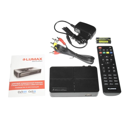 Цифровая ТВ приставка LUMAX DV2118HD, DVB-T2, Wi-Fi