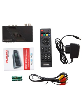 Цифровая ТВ приставка LUMAX DV2120HD, DVB-T2