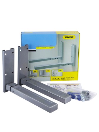 Кронштейн TRONE С-1 под СВЧ серебро, до 40 кг