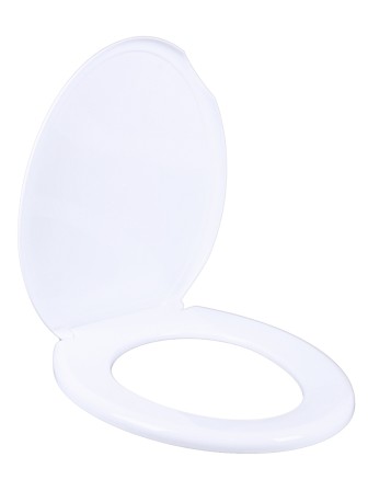 Сиденье для унитаза жесткое ДЕКОР Ракушка РП-813Р