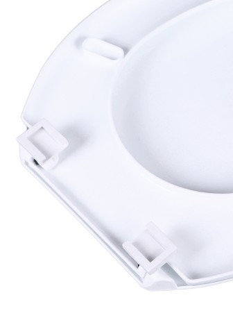 Сиденье для унитаза жесткое ДЕКОР Ракушка РП-813Р