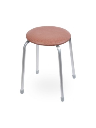 Табурет для кухни круглый "Ника Классика 2" ТК02/К коричневый