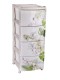 Комод пластиковый с 4 выдвижными ящиками Орхидея М2059