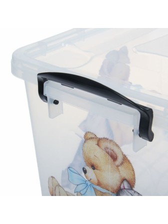 Контейнер №6 "Мишка и Котенок" 35 л, на колесах РП-117