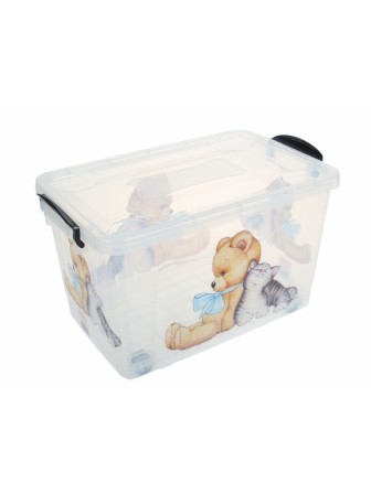 Контейнер №6 "Мишка и Котенок" 35 л, на колесах РП-117