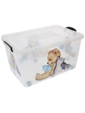 Контейнер №7 50 л Мишка и Котенок на колесах РП-118