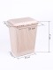 Корзина для белья Вязаное плетение М6904, 25 л, бежевая
