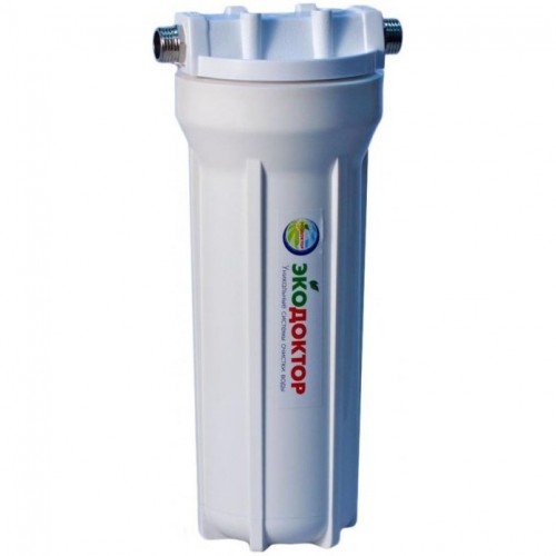 Фильтр для воды ЭКОДОКТОР-1 3/4 магистральный, механическая очистка