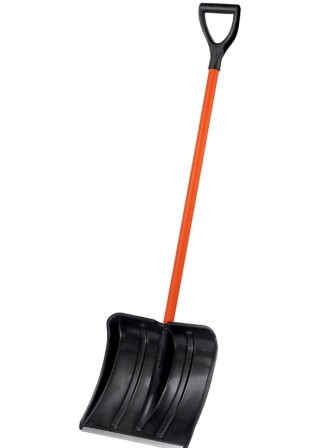 Лопата снеговая Витязь с металлическим черенком
