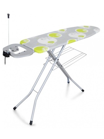 Гладильная доска DOGRULAR КапитолГри серый 38х120 см тефлон/рукав/розетка с удлинителем