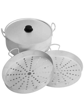 Мантоварка 13 л Калитва 18132 алюминиевая, 2 сетки