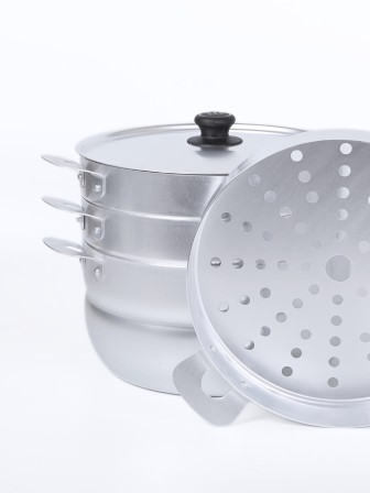 Мантоварка 6 л Калитва 180635 алюминиевая, 3 сетки