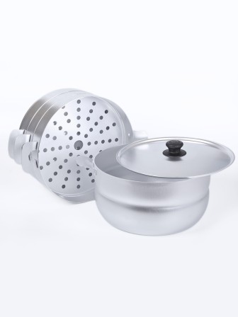 Мантоварка 6 л Калитва 180635 алюминиевая, 3 сетки