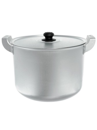 Кастрюля 10 л ПОВАРСКАЯ 14100 алюминиевая