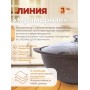 Казан для плова 4,5 л Kukmara Мраморная кмк47а, стеклянная крышка