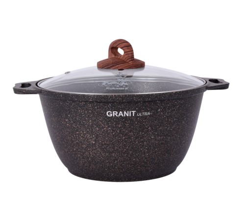 Кастрюля Kukmara Granit ultra кго42а, 4 л, антипригарное покрытие Кастрюля Kukmara Granit ultra кго42а, 4 л, антипригарное покрытие