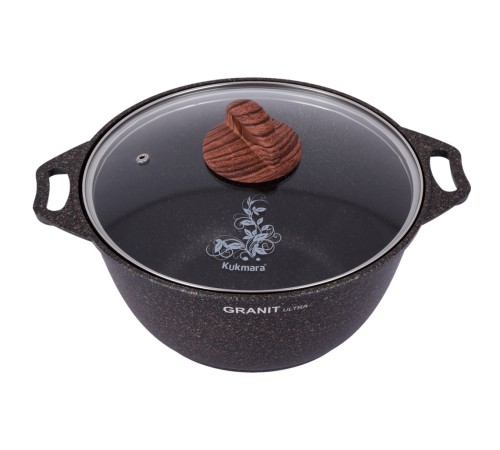 Кастрюля Kukmara Granit ultra кго42а, 4 л, антипригарное покрытие Кастрюля Kukmara Granit ultra кго42а, 4 л, антипригарное покрытие