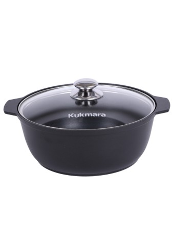 Кастрюля-жаровня Kukmara Традиция ж44а, 4 л, антипригарное покрытие