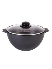 Казан для плова 6 л Престиж 56506, стеклянная крышка