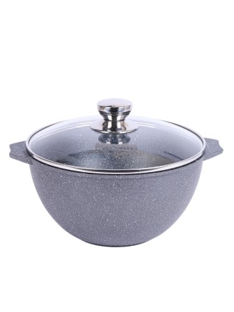 Казан для плова 4 л Мечта Гранит 54701 с антипригарным покрытием