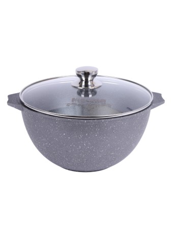 Казан для плова 6 л Мечта Гранит 56701 с антипригарным покрытием